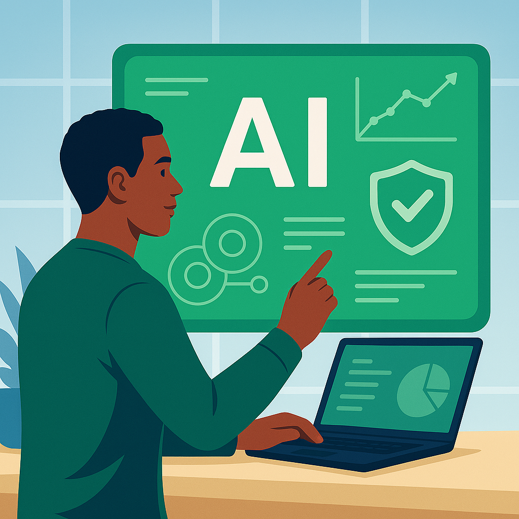 Illustration implémentation IA